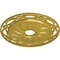 Ekena Millwork Loera Ceiling Medallion (Fits Canopies up to 6 1/4"), 26 5/8"OD x 4 1/2"ID x 1 3/8"P, Rich Gold CM26LORGS - alternate 3